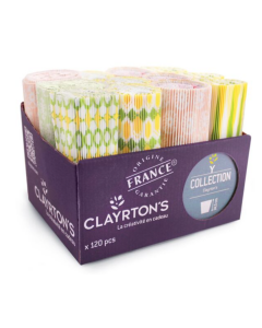 Manchettes cache-pot ajustables pastel